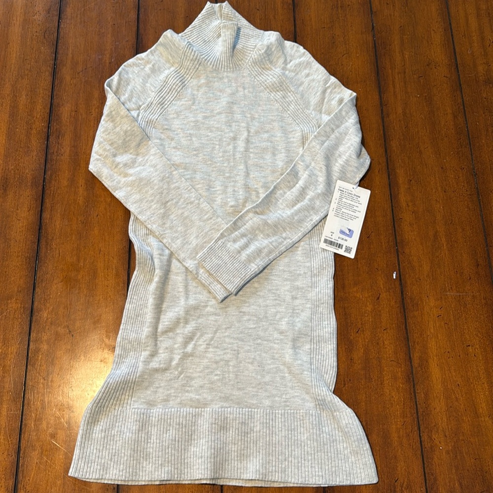 Lululemon Keep It Cozy Sweater Dress - Size 4 - NWT